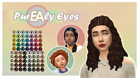 Purealy Eyes V2 Hello Simmers I Finally Updated My Maxis Match Eyes