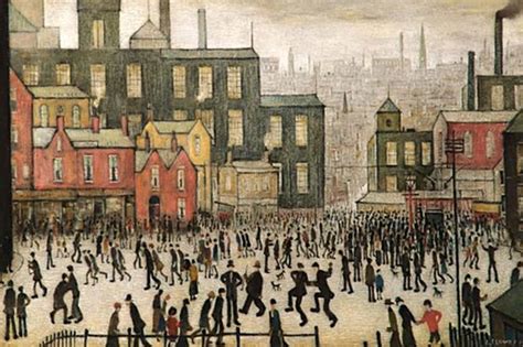 Visit the post for more. Lowry Matchstick-Men paintings