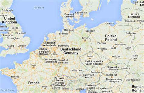 ﻿Mapa de Alemania﻿, donde está, queda, país, encuentra, localización
