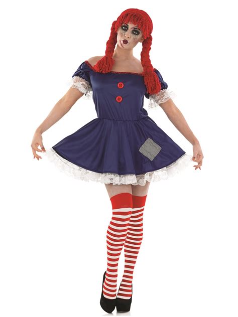 Adult Scary Rag Doll Costume Fs3962 Fancy Dress Ball