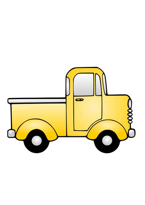 Small Truck Cartoon Clipart Best