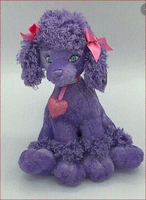 Purple Poodle Poodletudes Plush Toy 30cm Gund New Etsy