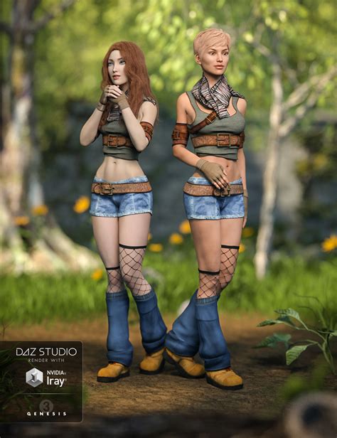 Quinn Outfit For Genesis 3 Females Daz 3d