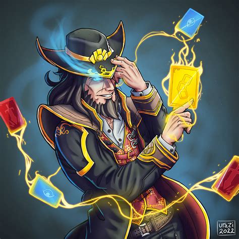 artstation twisted fate fanart