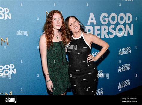 Molly Shannon Right And Daughter Stella Chesnut Attend A Special Screening Of A Good Person