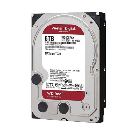 Wd Red Tb Nas Hard Drive Rpm Mb Cache Inch Hdd Wd Efax