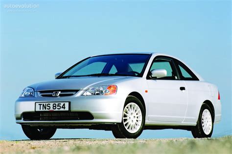 Honda Civic Coupe Specs 2001 2002 2003 2004 2005 Autoevolution