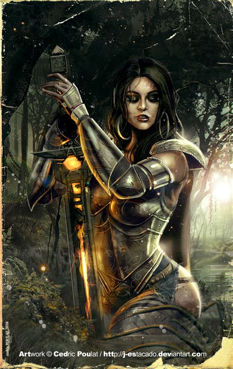 Female Warrior By J Estacado On Deviantart