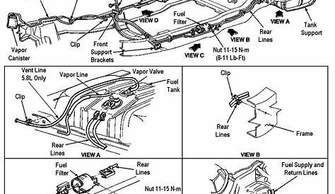 1986 ford ranger fuel system diagram