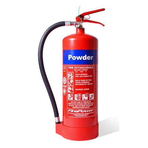 Isi marked 1 year warranty. 6kg Portable ABC Dry Chemical Powder Fire Extinguisher