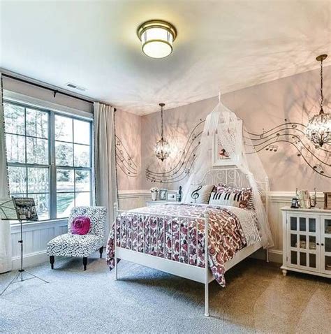40 Of The Best Whimsical Bedrooms To Inspire You Music Themed Bedroom