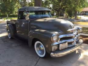 Early 1955 Chevy 5 Window Pick Up Truck For Sale Photos Technical
