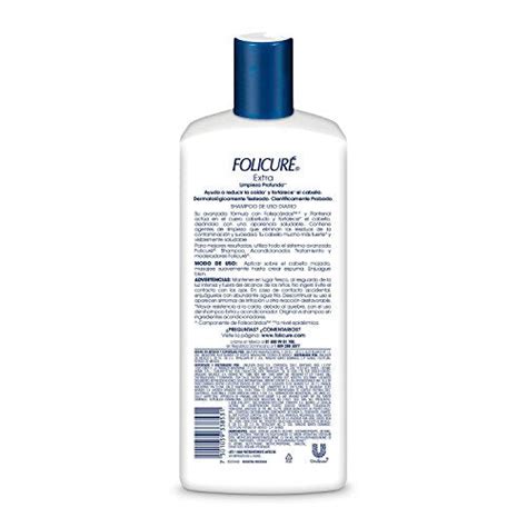 Folicuré Shampoo Extra 700 Ml Balsamos De Benjui