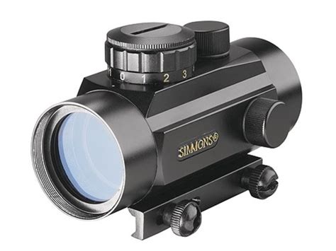 Simmons Red Dot Sight 30mm Tube 1x 4 Moa Dot Integral Weaver Style