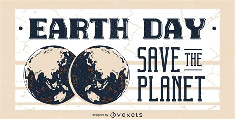 Descarga Vector De Diseño De Carteles Del Día De La Tierra Del Planeta