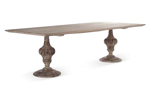 Maybe you would like to learn more about one of these? table with baluster legs | Dining table, Dining room table ...