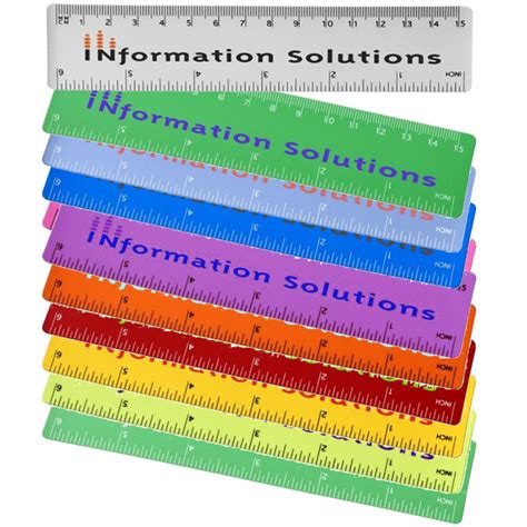 250 X Promotional Rulers Printed School Rulers 15cm Pg Promotional
