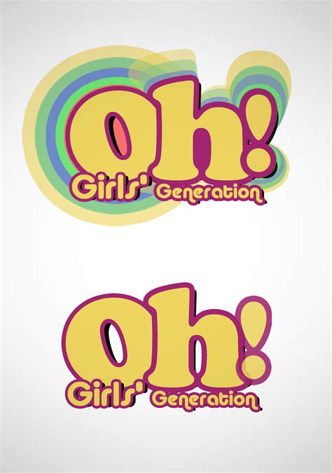Logo Oh Girls Generation By Maxk Bmnk On Deviantart
