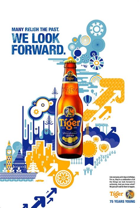 tiger beer beer poster design beer design creative advertising design