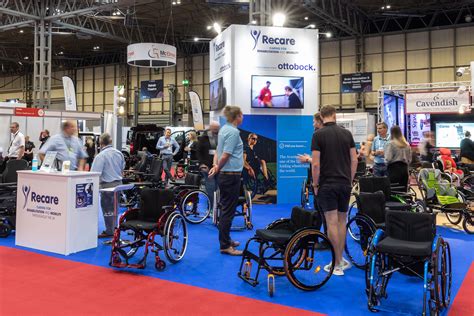 accessible recare stand at naidex show 2021 graphic mill