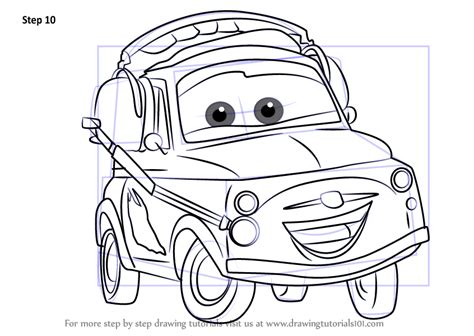 You are here：pngio.com»car drawing png black and white. Learn How to Draw Luigi from Cars 3 (Cars 3) Step by Step ...