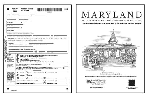 Maryland Tax Forms 2019 Printable State Md Form 502 And Md Form 502