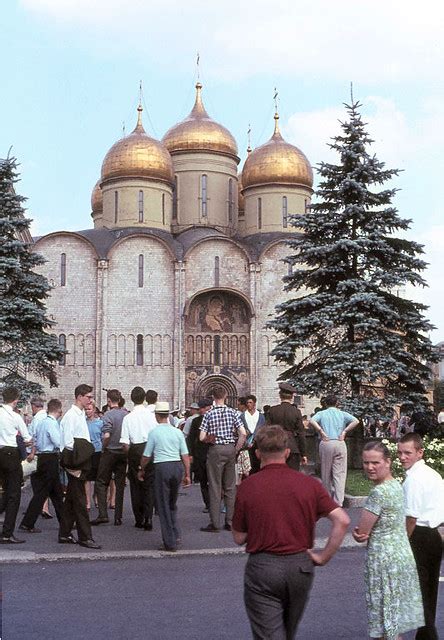 Moscow Kremlin Assumption Cathedral August 1964 Flickr