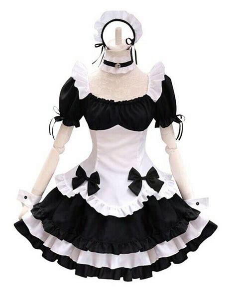 Lolita French Maid Dress Costume French Maid Costume Occupation