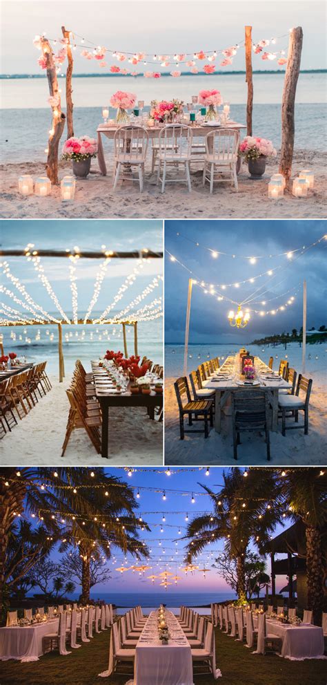 Add seaside sweetness to your dinner table with beach love wedding dinner plates! 32 Decoration Ideas to Create a Magical Fairy Tale ...