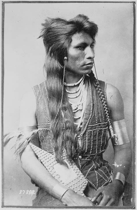 “rabbit Tail” A Member Of The Shoshone Tribe Who Worked As A Us Army