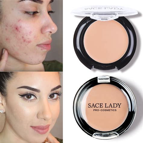 Sace Lady Full Coverage Waterproof Cream Concealer Foundation Flawless
