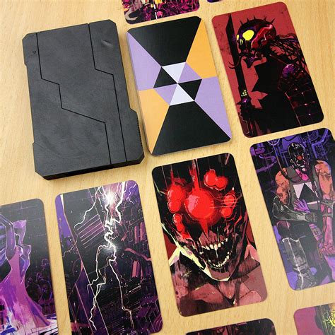 Cyberpunk 2077 Tarot Deck 22 Karten Etsy