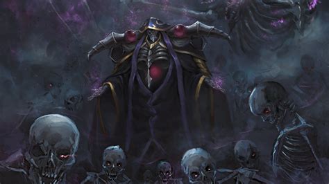 Ainz Ooal Gown Overlord 4k Ultra Hd Anime Wallpaper