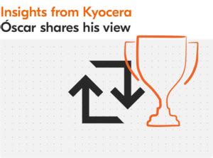 Watch as industry analysts inc's andy slawetsky interviews oscar about kyocera and how they're handling. Handling Uncertainty When Leading A Business; From Oscar ...