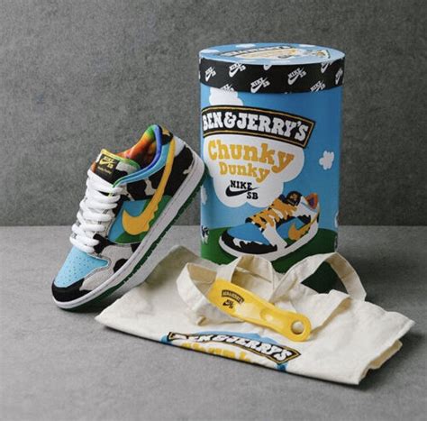 Nike Sb Dunk Low Chunky Dunky Special Box Eu 46 Us 12 Fandf Ben And Jerry‘s