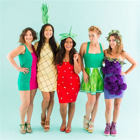 How To Be A Fruit Salad With Your Squad For Halloween Via Brit Co Work Appropriate Halloween