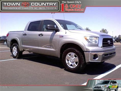 2008 Silver Sky Metallic Toyota Tundra Sr5 Crewmax 4x4 48752502 Photo