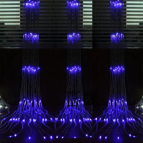 320led Bulbs Water Flow Snowing Effect Curtain Led Waterfall String