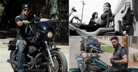 14 Behind The Scenes Photos Of The Sons Of Anarchy Cast And Their