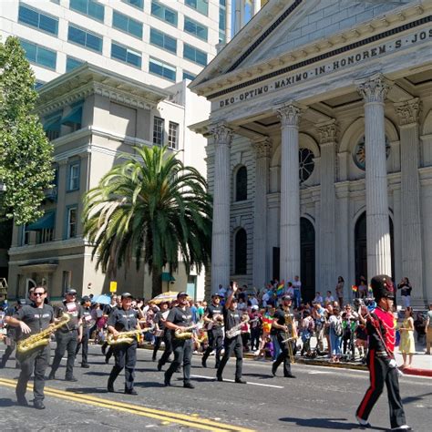 Silicon Valley Pride Parade San Francisco Lesbiangay Freedom Band