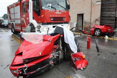 Marchettino The Only Official Website Shocking Ferrari Crash Causes