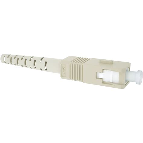 Fiber Optic Connector Sc Simplex Pc Multimode 10 Pack