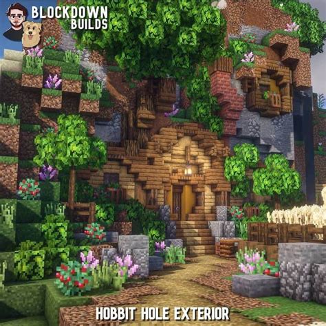 20 Minecraft Hobbit Hole Builds Mom S Got The Stuff