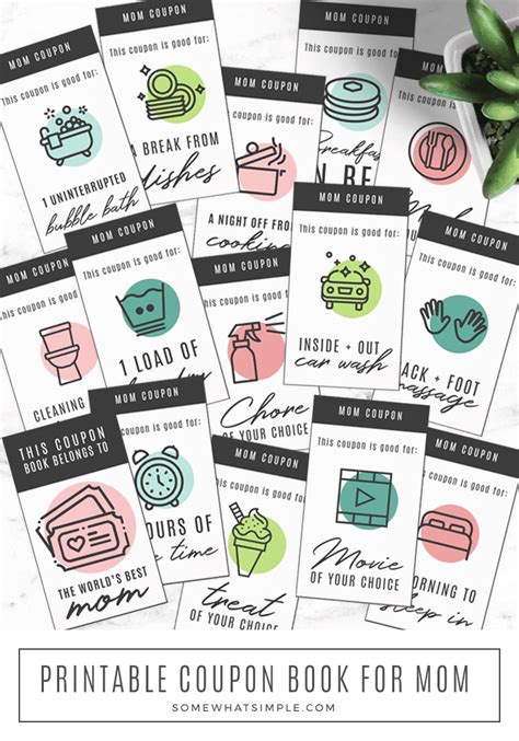 The best mother's day books in 2019. Mother's Day Coupons Gift Idea (FREE Printable) | Somewhat ...