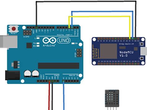 Serial Communication Between Nodemcu And Arduino Arduino Project Hub