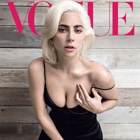 Lady Gaga Covers October Issue Of Vogue Magazine Little Monsters Official