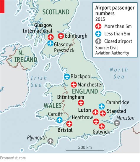 Map Of Airports In England Valley Zip Code Map