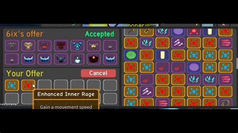 Nice Purple Collects Dungeon Quest Trading Youtube