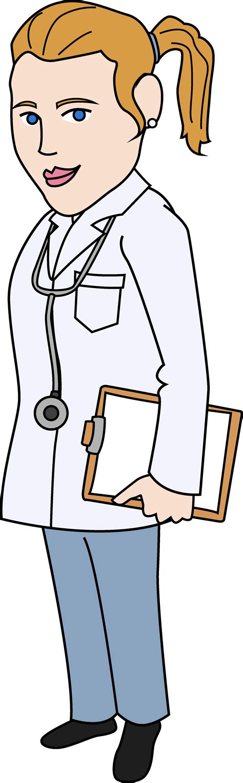 Medical Doctor Clipart Watercolor Medical Clipart Doctor Clipart