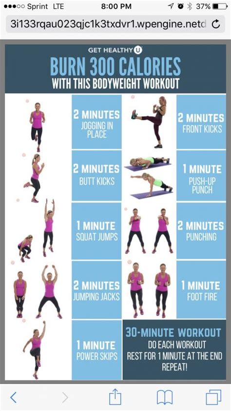 How Many Calories Will A 30 Minute Workout Burn Cardio For Weight Loss
